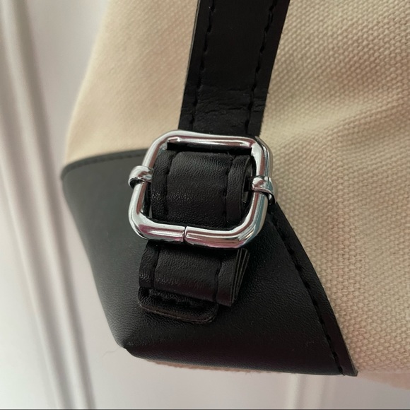 Deux Lux vegan leather & canvas backpack - Picture 6 of 7